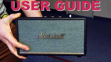 Marshall Acton III User Guide: How to Use, Connect & Reset + other features