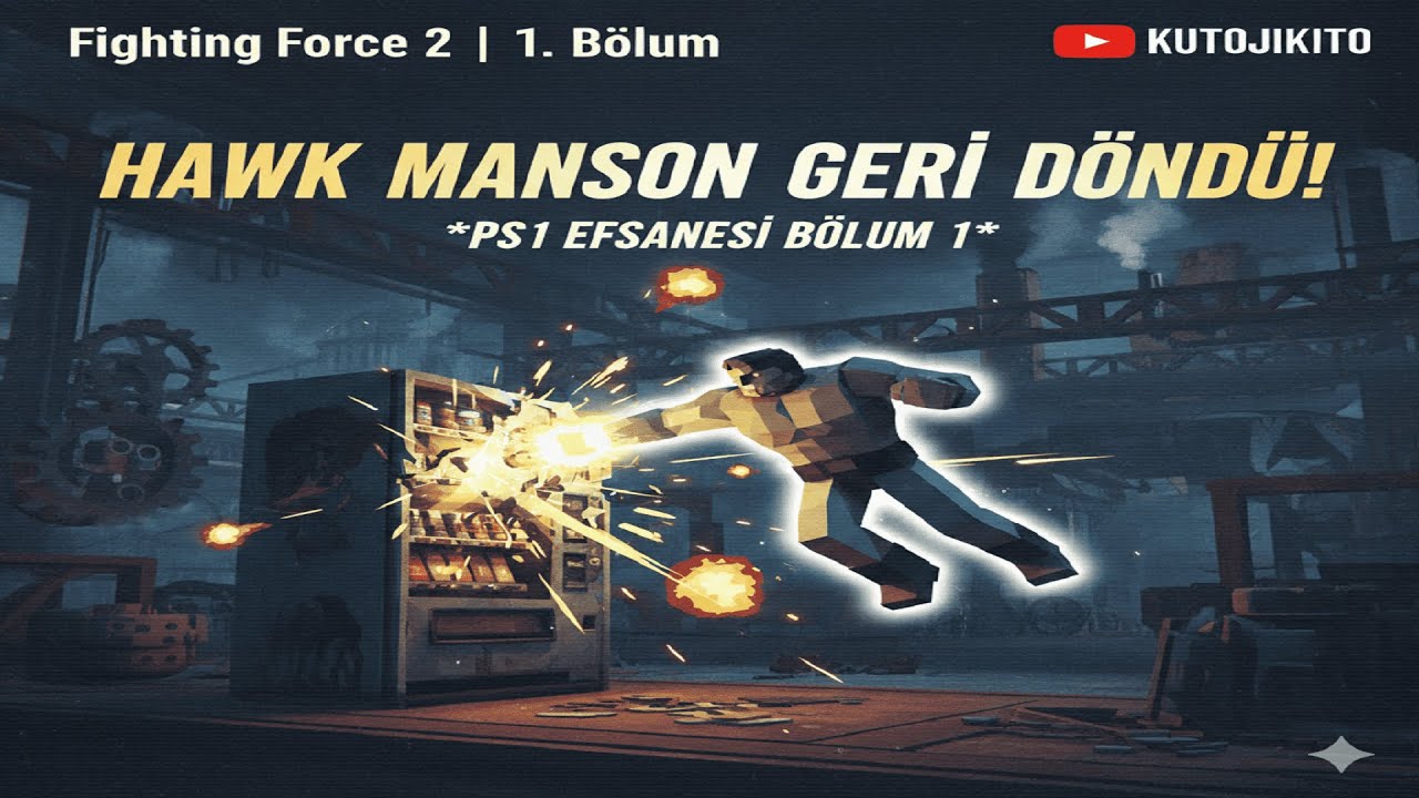 PS1 KLASİĞİ GERİ DÖNDÜ! 🔥 Fighting Force 2 | Nostalji Serisi Başlangıcı #1