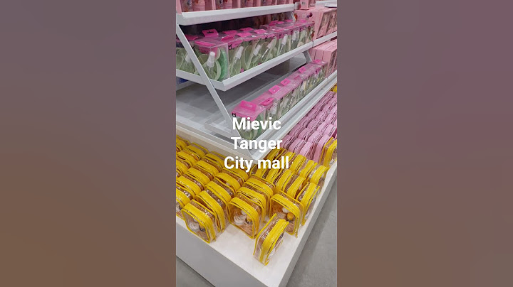 جولة في mievic الجديد بطنجة TANGER CITY MALL