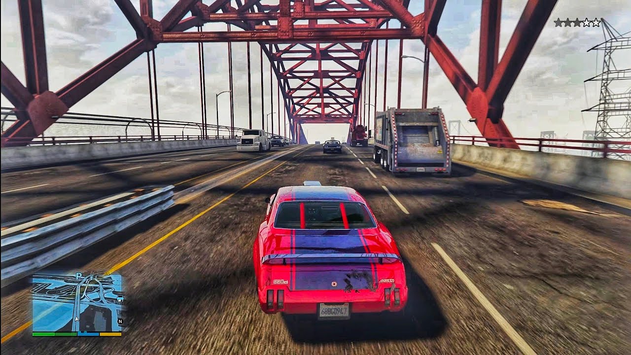 Grand Theft Auto V PS5 Free-roam Gameplay #1706