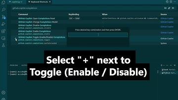 Enable/Disable Github Copilot quickly