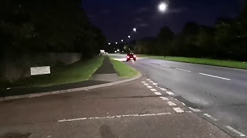 Corsa black edition pops and bangs