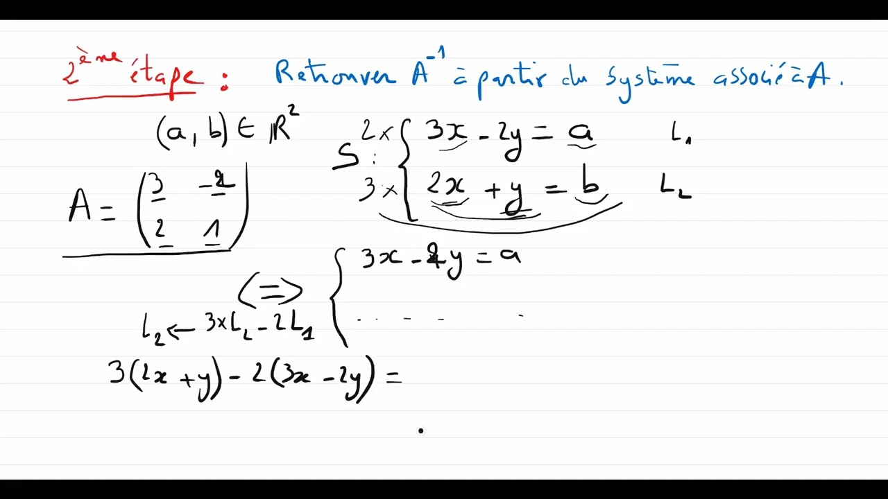 Matrices et systèmes 2