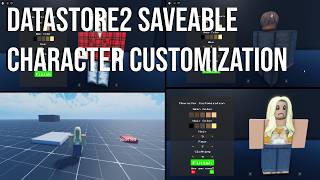 [33% OFF] Saveable Character Customization [DataStore2] | Roblox Studio