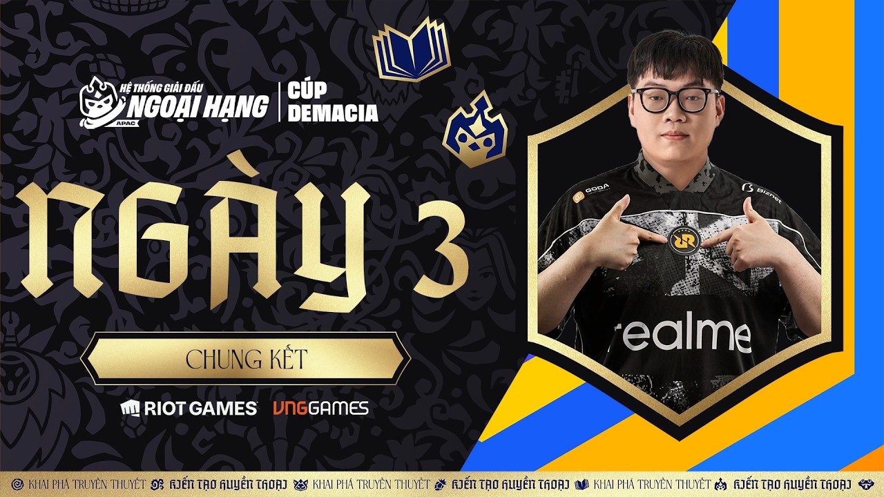 🔴 NGÀY 3 – GIẢI ĐẤU NGOẠI HẠNG APAC: CÚP DEMACIA | RRQ YBY1 | ĐTCL MÙA 16