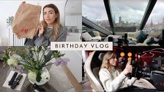 BIRTHDAY VLOG + MINI H&amp;M &amp; TOPSHOP HAUL // Charlotte Olivia