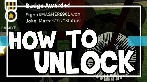 How to unlock the STATUE(?) Skin in Piggy: The Result of Isolation Roleplay... (Roblox)