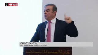 Ce qu'il faut retenir de la conférence de presse de Carlos Ghosn