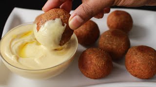 Have some chickpeas? then try this quick snacks recipe - Falafel and hummus - Snacks / Breakfast