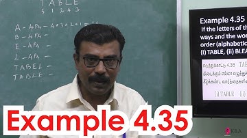 35. Maths | Combinatorics and Mathematical Induction |  Example 4.35