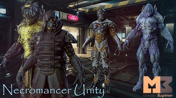 Sci Fi Character 06 (Necromanсer) Test Unity