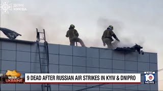 9 killed, nearly 100 injured in latest strikes in Ukraine