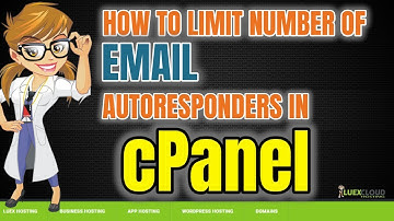 How to limit the number of autoresponder messages in cPanel_Luex Cloud Hosting Tutorials