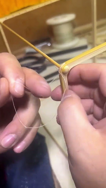 Bamboo cage fixing process- Good tools and machinery make work easy