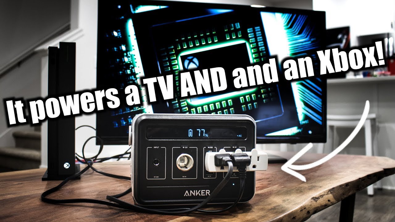 Anker Powerhouse Review... Powers My AND Xbox!! - YouTube