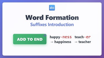 Suffixes Explained: Master Word Formation for Beginners