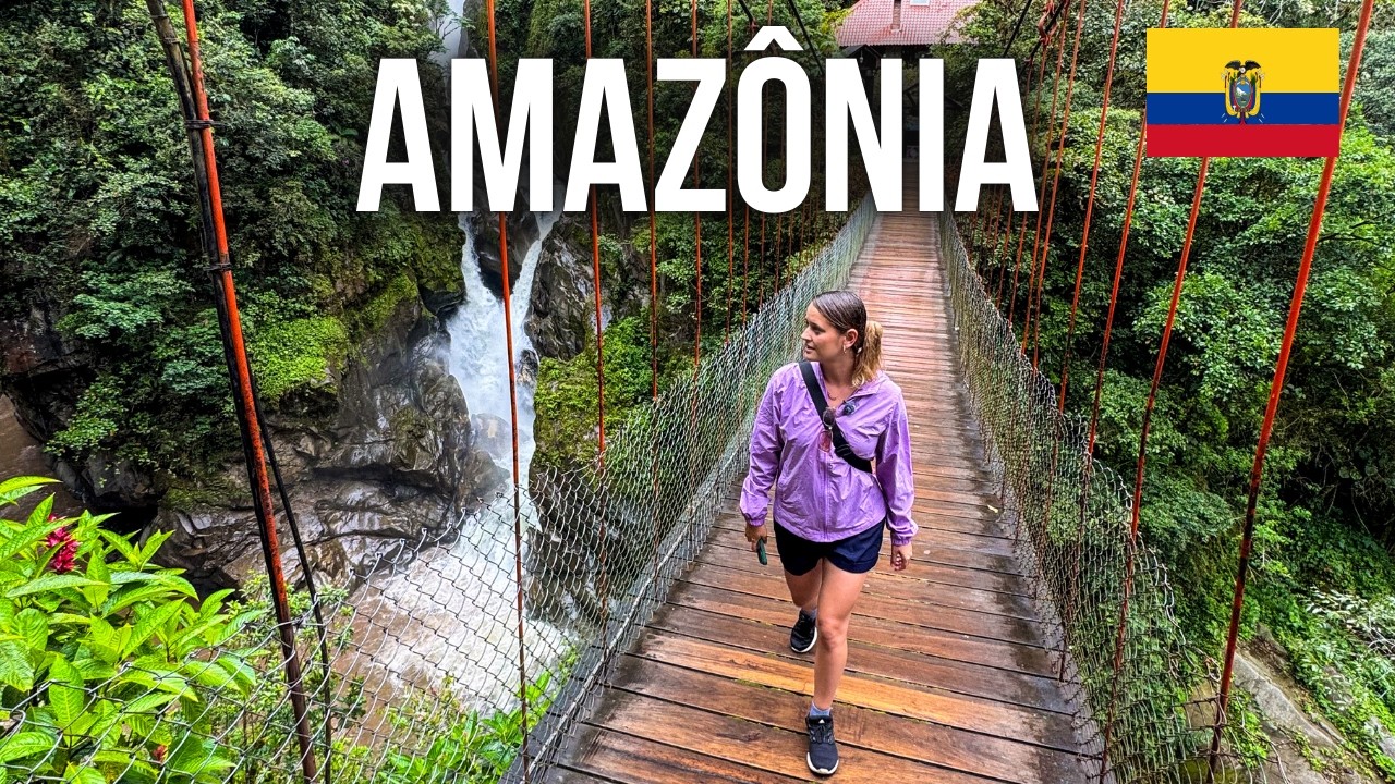 CHEGAMOS NA AMAZÔNIA EQUATORIANA