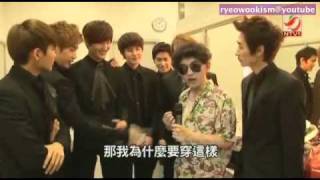 [eng sub] 110405 SJ-M met MC Mickey Huang 3 times in a day
