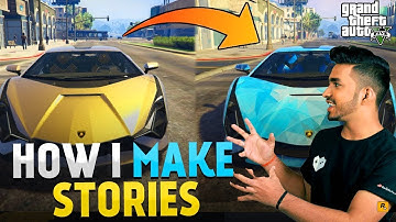 How @TecnogamezOfficial Make Stories in GTA V😱 _How to Make your own Story in GTA V Explanation