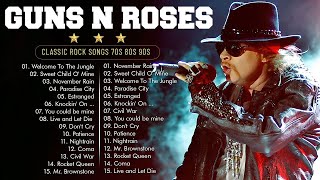 Guns N' Roses Greatest Hits ~ Best Music ~ Top 100 Songs Playlist 2025