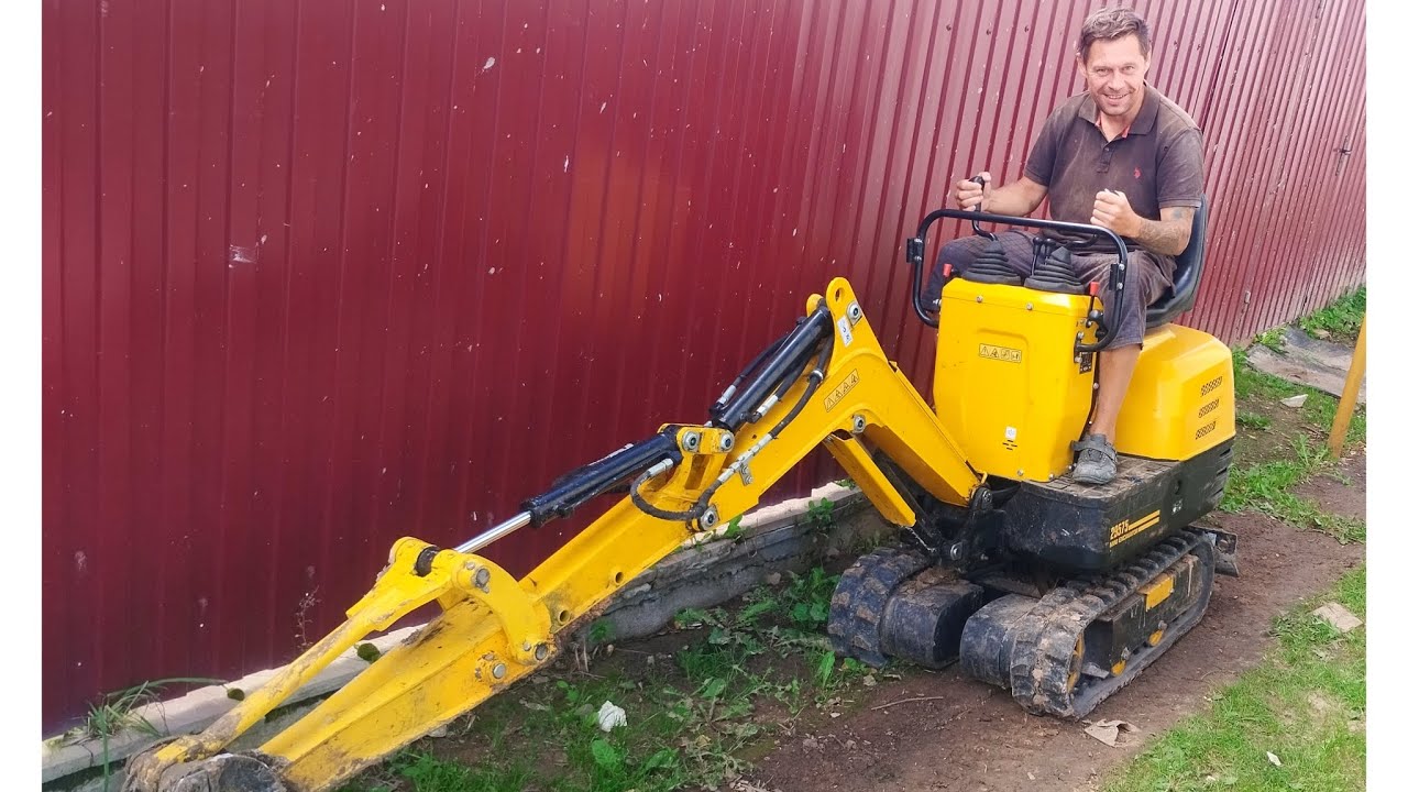 Мини эксковатор 