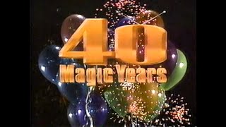 Anniversary of KGO-TV, San Francisco, 40 Magic Years, from May 5, 1989