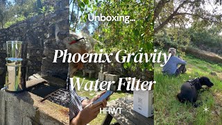 Phoenix Gravity Water Filter Unboxing