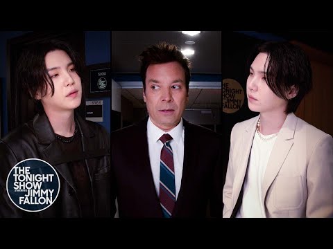 SUGA Standoff with BTS' SUGA & Agust D | The Tonight Show Starring Jimmy Fallon