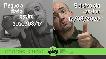 Android Studio | Coloque as datas do seu aplicativo no formato brasileiro (dia/mês/ano)