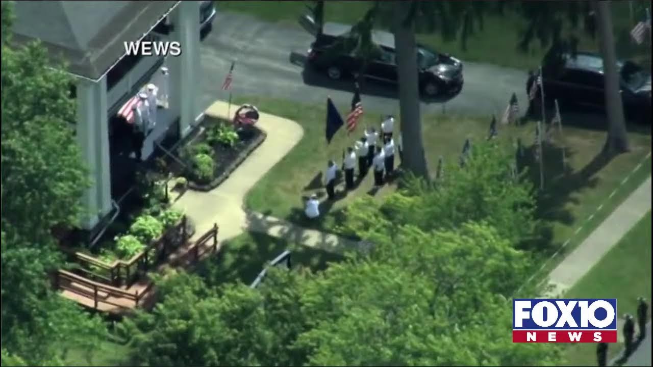 Afghanistan attack-fallen Marine Schmitz funeral procession in Missouri
