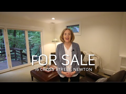 16 Cross Street, Newton, MA home video tour