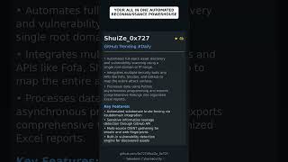 GitHub Trending Repositories: 0x727/ShuiZe_0x727 🇬🇧