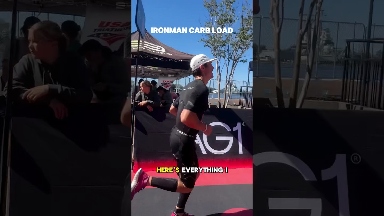 Carb loading for an Ironman 70.3