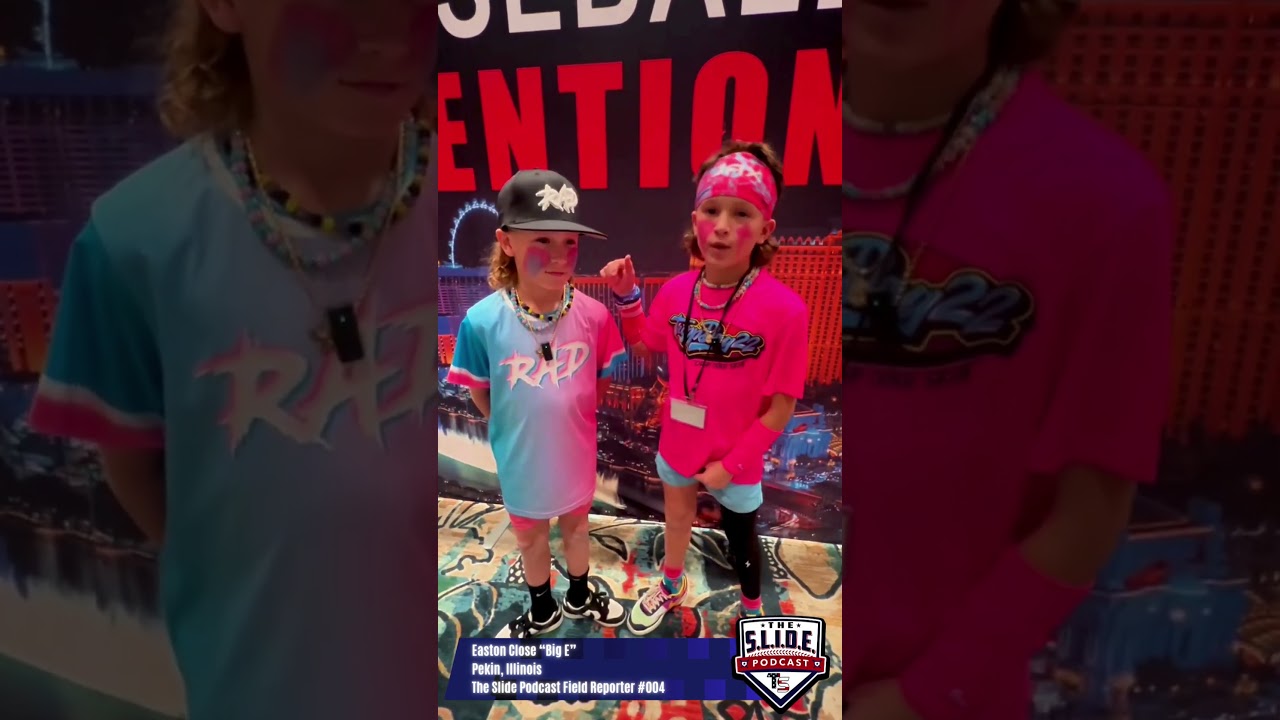 The Slide Podcast with two rising baseball stars #podcast #baseball