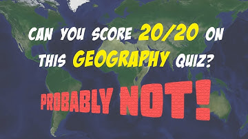 Think You’re a Geography Genius? Prove It! 🌍 20 Question Quiz Challenge!