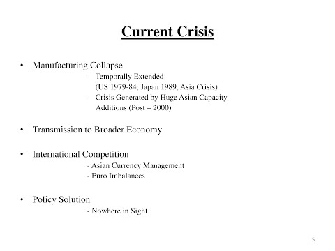 Bruce Greenwald: An Alternative Explanation of the Great Recession