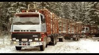 Finnish timber trucks SISU. part 2