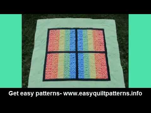 beginner quilting patterns rainbow quilt block pattern