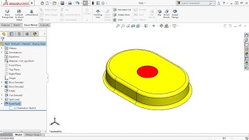 Solidworks Sheet Metal Tutorial 5 Library Features