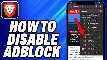 How To Disable Adblock in Brave Browser Android and iPhone (2025) - Easy Fix