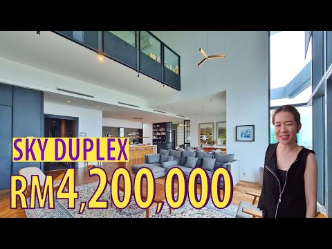 Video: Penthouse Double-Height Glazed Menghadap Jungle Bandar