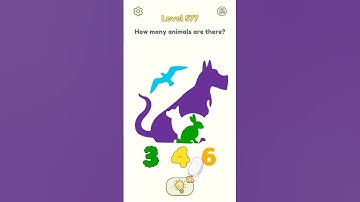 DOP 2 LEVEL 577 HOW MANY ANIMALS ARE THERE? #dop2 #dop2shorts