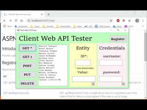 ASP.Net Web API Basic Authentication Project Demo