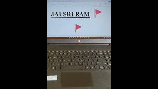 MS Word Jai Sri Ram 🚩 Symbol Shortcut Key #shorts #computer #tricks #viralvideo #viralshorts