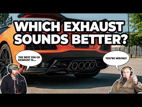 Corvette C8 Z06 Exhaust Comparison - Everything You Want to Know
