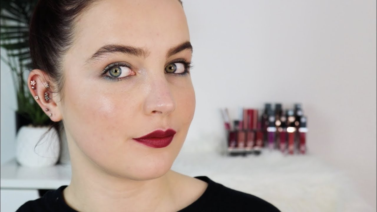 Top 5 Winter Complexion Products Vampy Winter Makeup Look DB