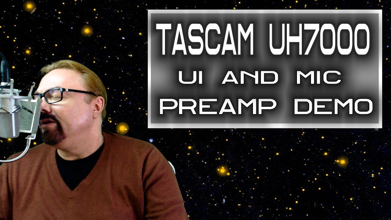 Tascam UH 7000 UI/ Mic Preamp Demo Neumann TLM 103 YouTube