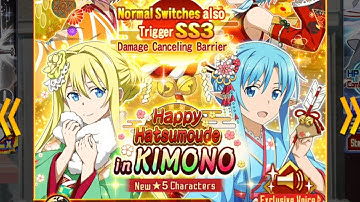 Kimono 2 Steps Char 1 Step Weapons Scout, Sword Art Online Memory DeFrag