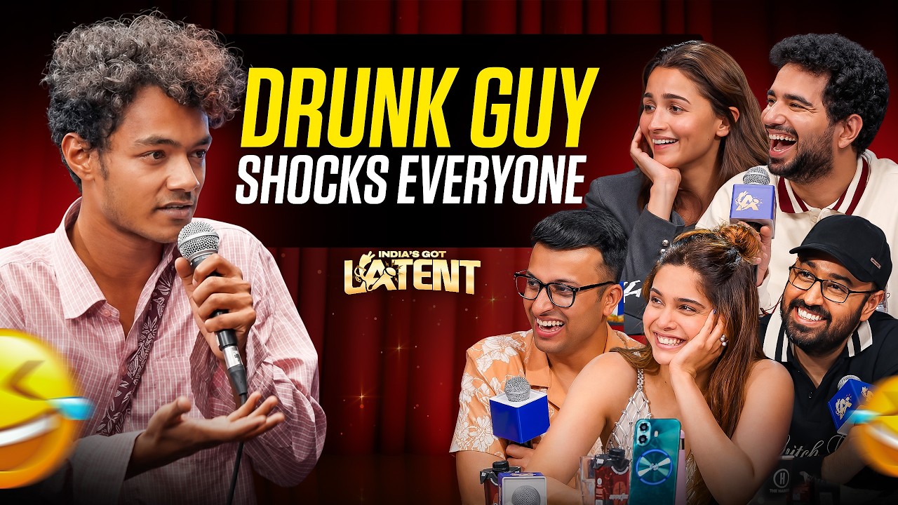 Sharabi Guy Made Everyone Emotional 😂  | India's Got Latent