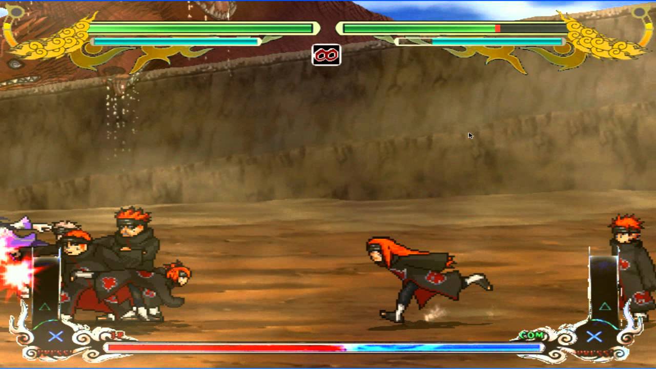 Обзор на игру Naruto YARI MUGEN 2014